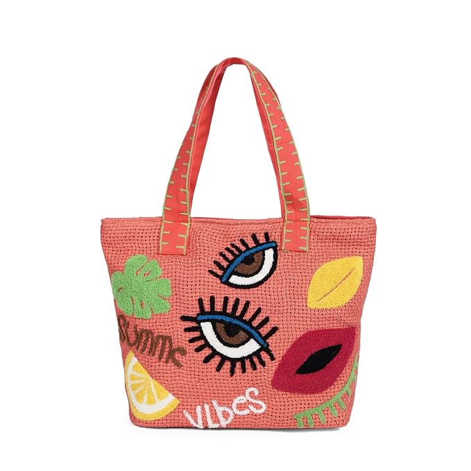 Meera Summer Vibes Embroidered Tote