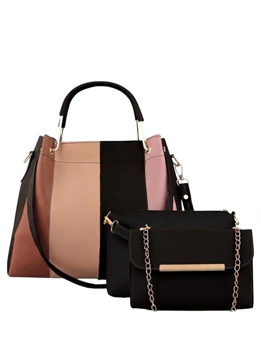 Trisha Colourblock Combo Handbag Set