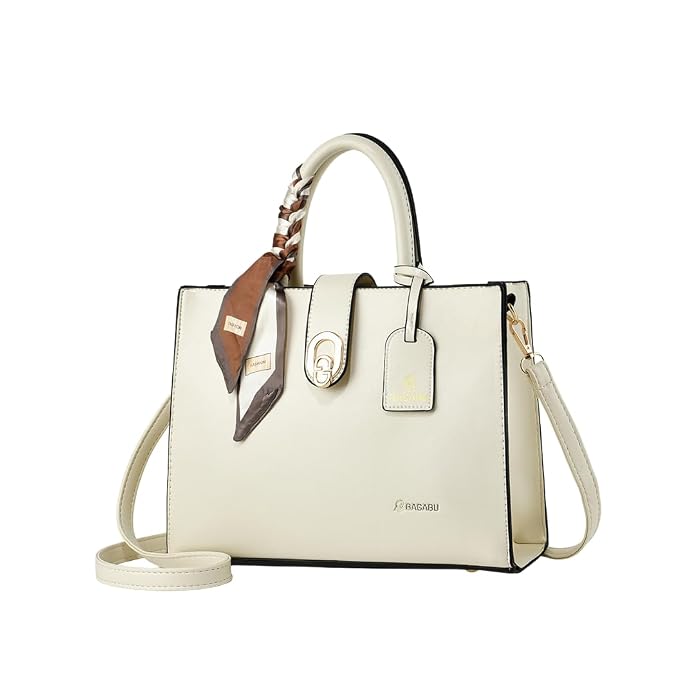 Aisha Scarf Twist-Lock Handbag