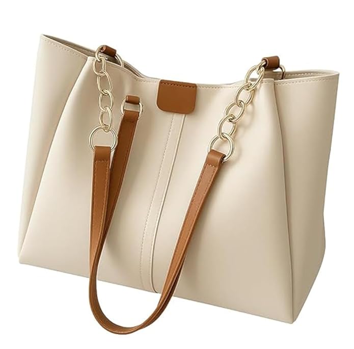 Aarna Chain-Link Structured Tote by EKARIGAR