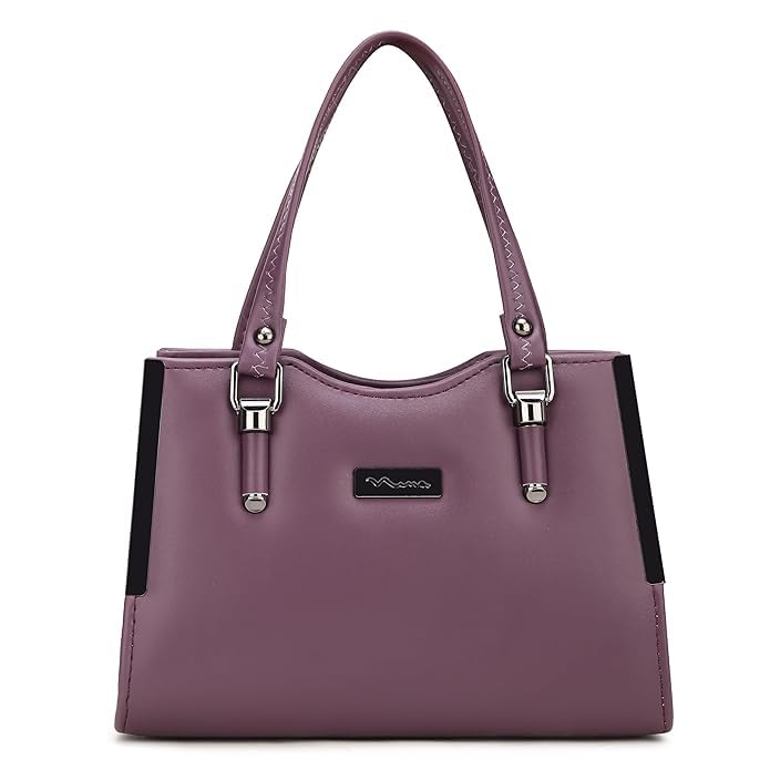 Purva Structured Panel Handbag