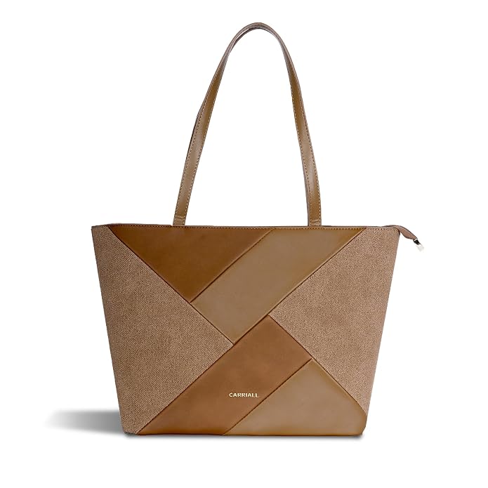Avni Patchwork Panel Office Tote